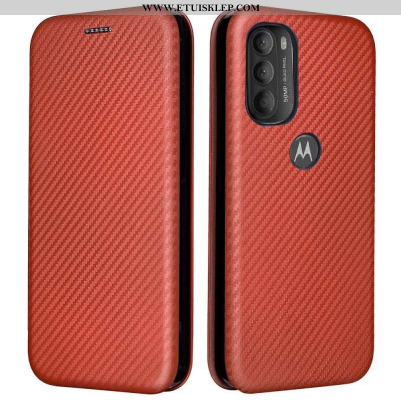 Etui Na Telefon do Moto G71 5G Etui Folio Kolorowy Silikon Węglowy